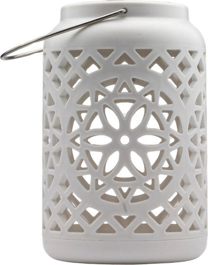 Lustră Decorativă Lampion Alb