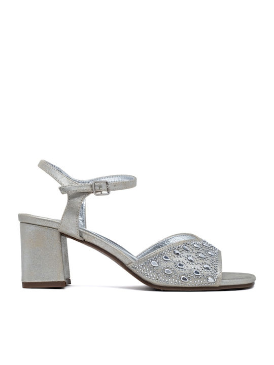 Sandalen Silber