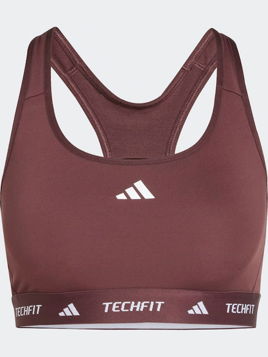 Techfit Frauen Sport-BHs Sport-BH Burgundisch