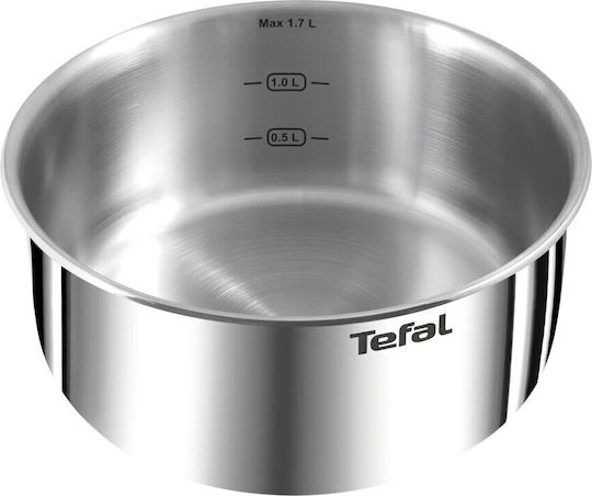 Tefal Ingenio Emotion Σετ Κατσαρόλες από Ανοξείδωτο Ατσάλι Silver 3τμχ