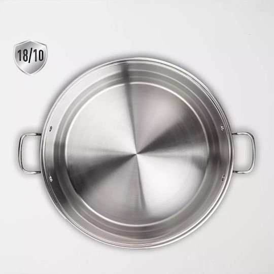 Tefal Daily Cook Pots Set Made of Stainless Steel Silver with Non-Stick Coating 5 Pieces