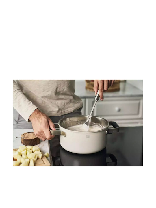 Zwilling J.A. Henckels Pure Σετ Μαγειρικά Σκεύη από Ανοξείδωτο Ατσάλι Beige 9τμχ