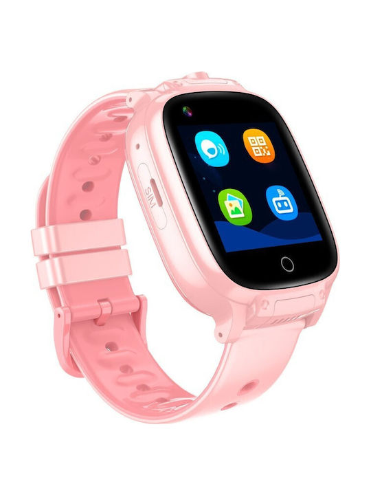 Garett Παιδικό Smartwatch Twin 4g Ροζ