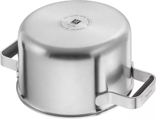Zwilling J.A. Henckels Pure Cookware Pots Set Made of Stainless Steel 5 Pieces