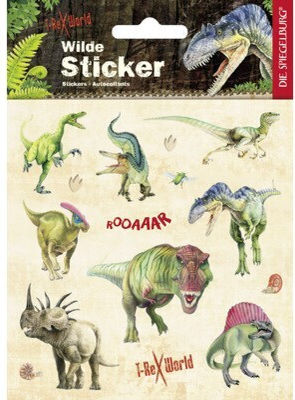 Die Spiegelburg Aufkleber Dinosaurier