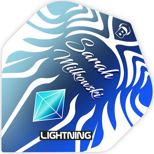 Bull's Lightning пера за дартс Sarah Milkowski Darts Bull's пера Lightning