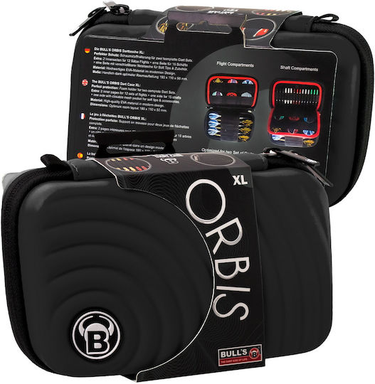 Калъф за дартс Bull's Orbis XL черен