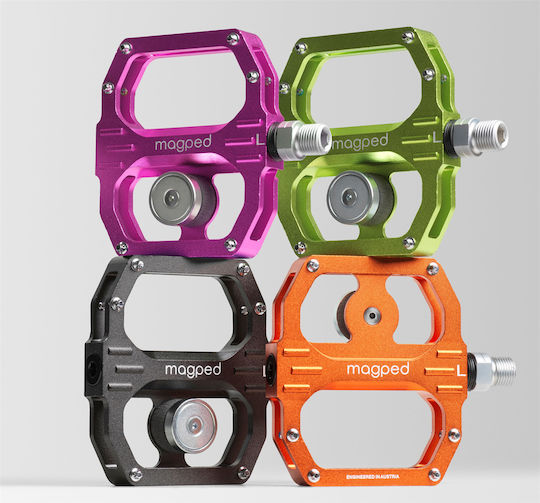 Magped Sport Педали за Велосипед Платформа Сив