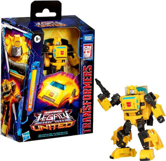 Φιγούρα Δράσης Transformers: Generations Legacy United Deluxe Class - Origin Bumblebee Transformers 14εκ.