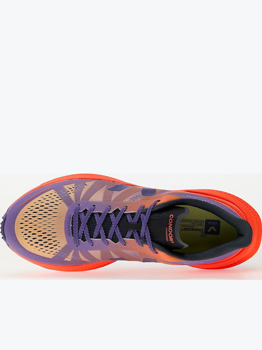 Condor Γυναικεία Sneakers Grad Purple Orange