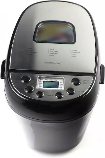 Gastronoma Bread Maker 18260001 12 Programs 800w