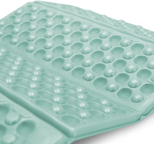 Spokey Foam Single Camping Sleeping Mat 38x28cm Thickness 1cm in Green color