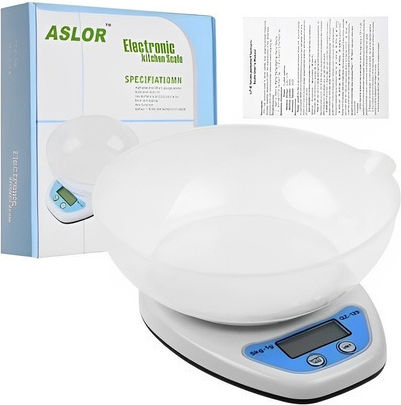 Kitchen Scale Plastic Bowl Maximum 5 Kg