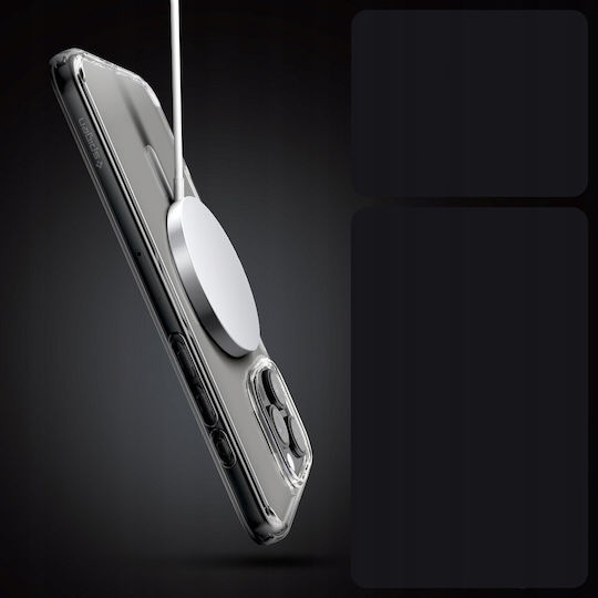 Spigen Crystal Hybrid Back Cover Σιλικόνης Λευκό (iPhone 16 Pro)