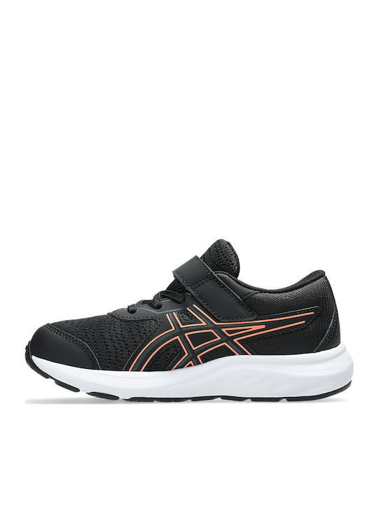 GEL-CONTEND 9 PS Детски Спортни Обувки Running с Велкро Черни