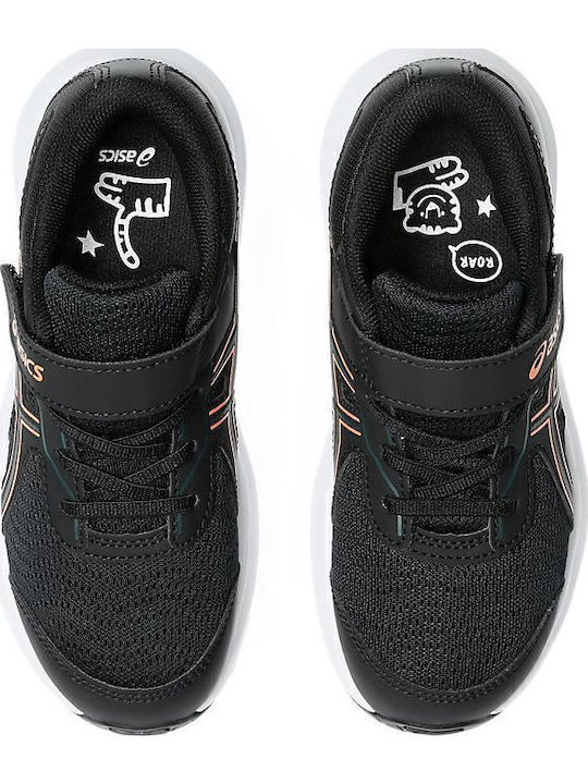 GEL-CONTEND 9 PS Детски Спортни Обувки Running с Велкро Черни
