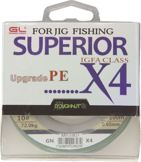 Fir de pescuit Tpster 159-05 Verde 0,6mm Max72kg 00m 22827