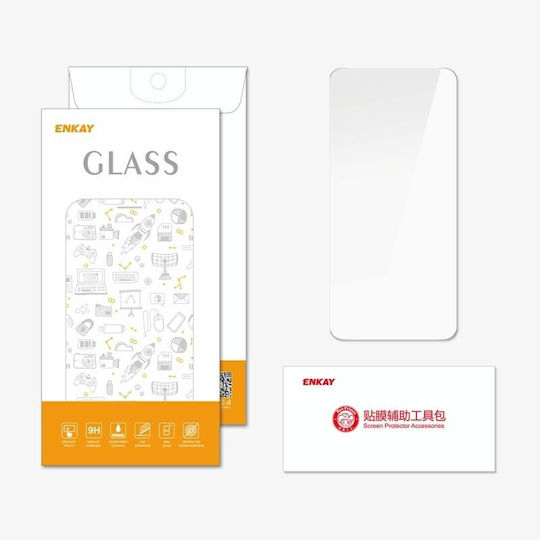Tempered Glass (Motorola Moto G15, ENKAY)