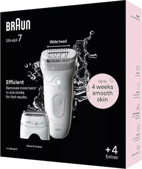 Braun Αποτριχωτική Μηχανή Epilator για Σώμα & Μπικίνι SE7041