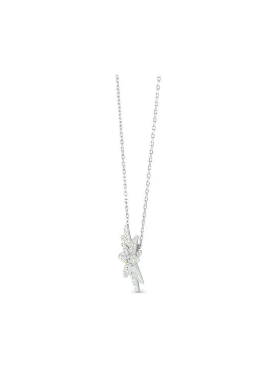 Swarovski Charm mit Design Blume