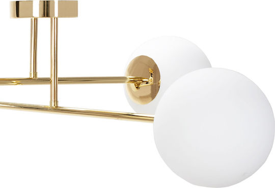 App1248-4cp Gold Ceiling Light Fixture