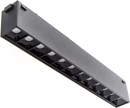 Modul LED Șină Magnetică Alexa Negru Elbulgaria LED 12W 4000K 2042B-12W BK