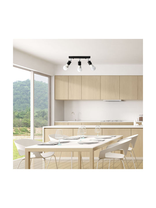 Deckenleuchte Reflektor Plafon App699-3c Schwarz