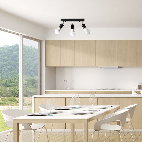 Ανακλαστήρας Φωτιστικού Οροφής Plafon App699-3c Μαύρο Ανακλαστήρας Φωτιστικού Οροφής Plafon App699-3c Μαύρο