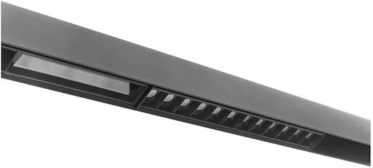 LED модул магнитен релс Alexa черен Elbulgaria LED 12W 4000K 2042B-12W BK