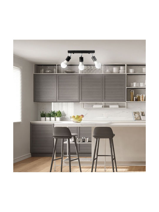 Deckenleuchte Reflektor Plafon App699-3c Schwarz