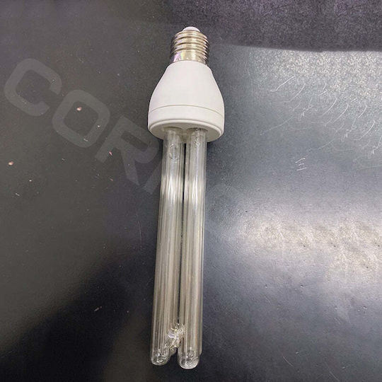 Ултравиолетова бактерицидна UV лампа стандартен цокъл Corpofix BV9 E27 25W 253.7nm стерилизация срещу вируси и бактерии