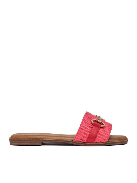 Women's Flat Sandals in Pink Color