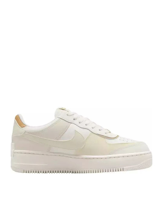 Air Force 1 Shadow Sneakers Beige