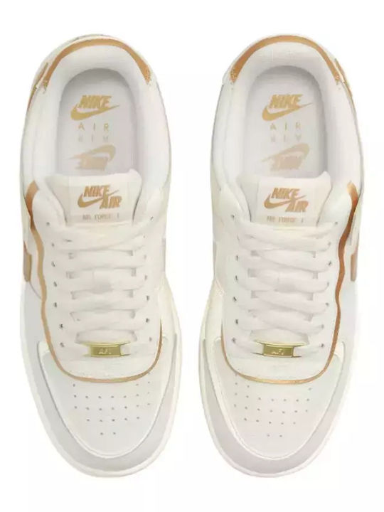 Air Force 1 Shadow Sneakers Beige