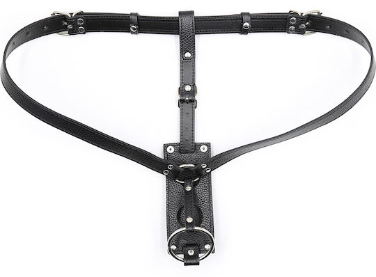 Damen Leder Strap-On Harness String Produktcode Sw-62362