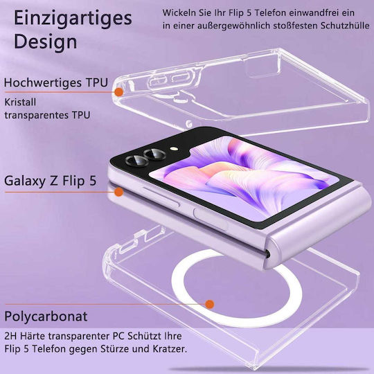 Μαγνητική Book Σιλικόνης / Πλαστικό (Galaxy Z Flip5)