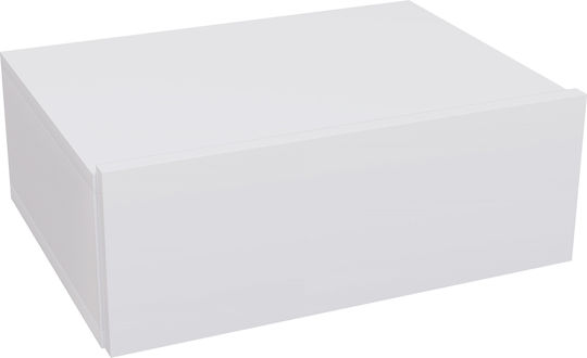 Комод Дървен Бял 40x30x15см