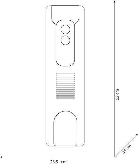 Olimpia Splendid Σόμπα Χαλαζία με Θερμοστάτη 1500W
