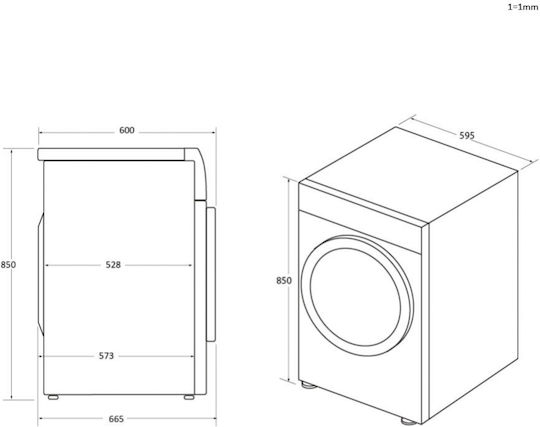 Haier HD80-A2939 Сушилня 8кг с Термопомпа