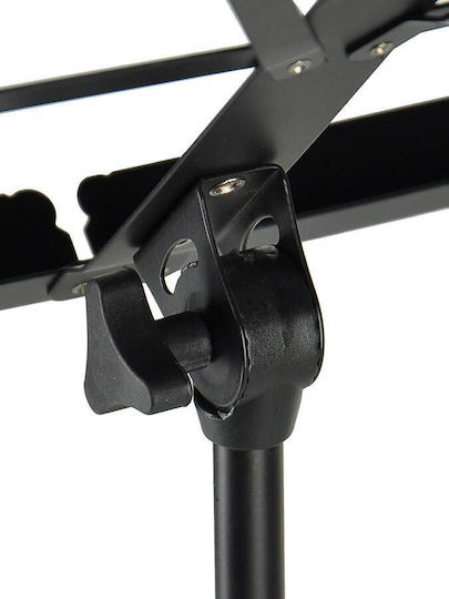 Boston Ms 40 Music Stand Height 46-130cm Black Carrying Bag