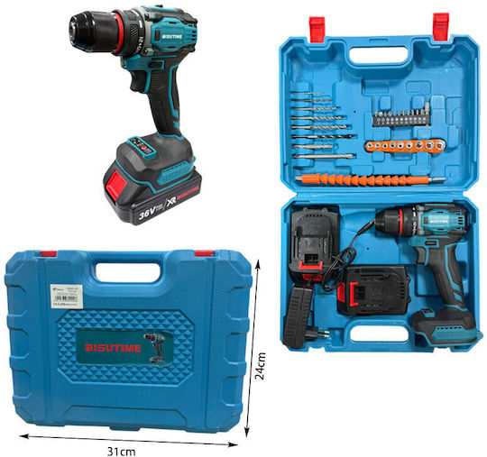 Bisutime Battery Drill Driver 36V