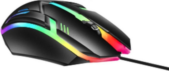 Ergonomic RGB Gaming Mouse Black