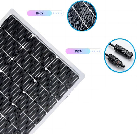 10-SZ-200-12-MC Flexible Monocrystalline Solar Panel 200W 12V 1570x680x2mm
