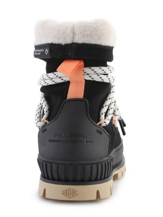 Palladium Pallashock Γυναικεία Ορειβατικά Μποτάκια Μαύρα
