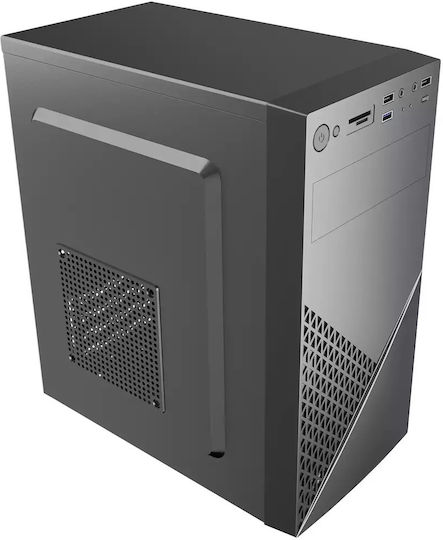 Gembird Fornax K170 Mini Tower Computer Case Black