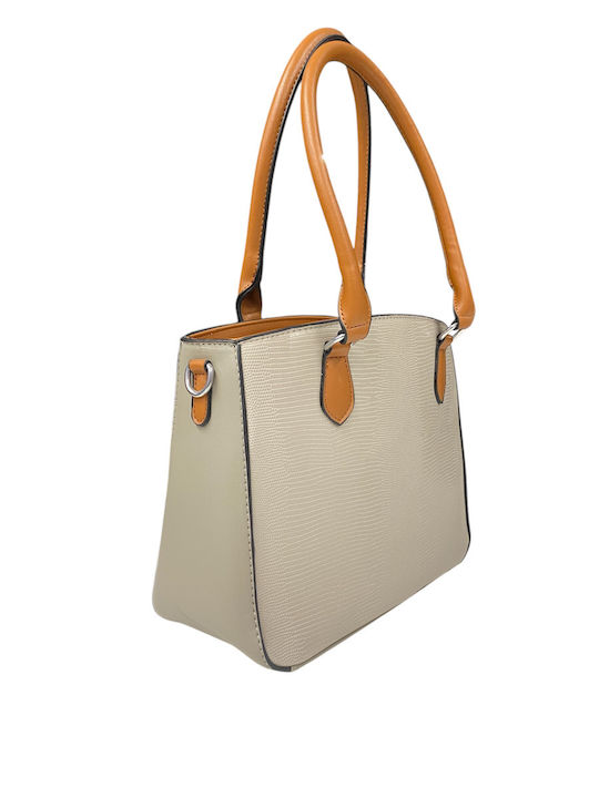 Damen Tote-Tasche Beige / Braun
