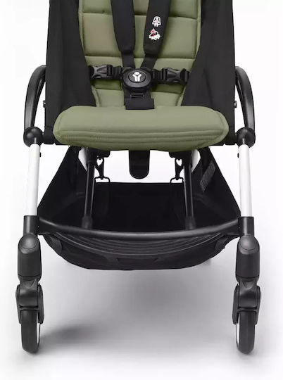 Stokke YOYO³ Baby Stroller Suitable from 6+ Months Frame Colour White / pack Taupe 6.2kg