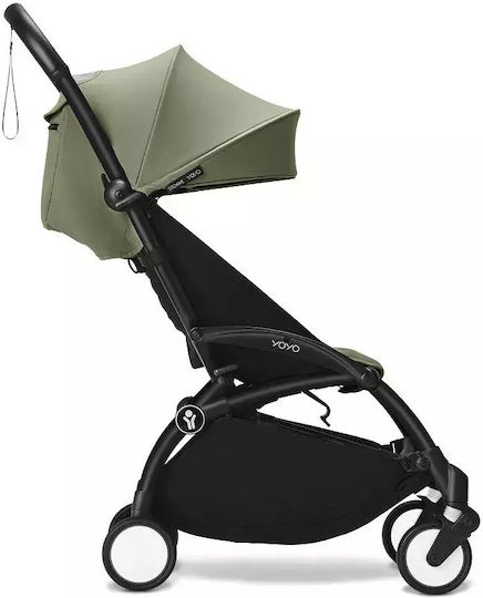 Stokke YOYO³ Baby Stroller Suitable from 6+ Months Frame Colour White / pack Taupe 6.2kg