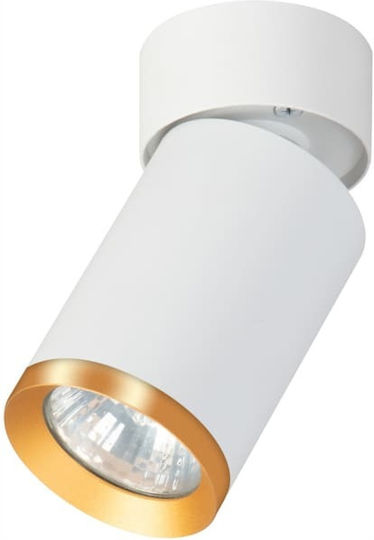 Redled Single Spot with Socket GU10 in White Color Redled Single Spot with Socket GU10 in White Color