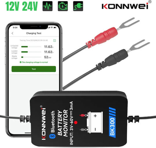 Konnwei BK300 Аналогов Тестер за батерии
